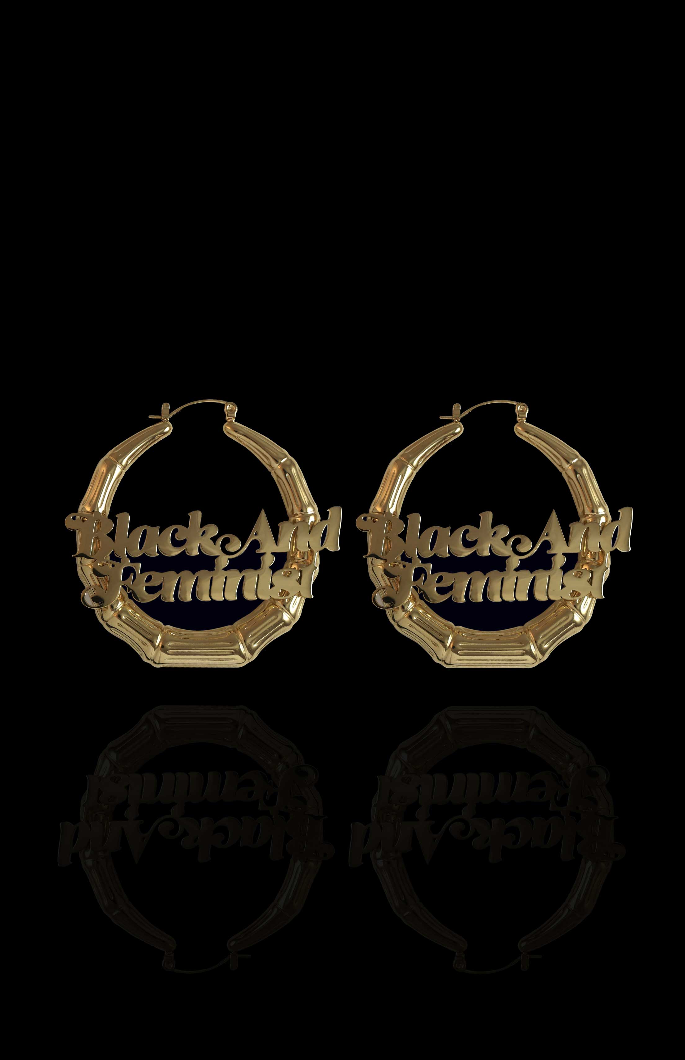 Black And Feminist Door Knockers