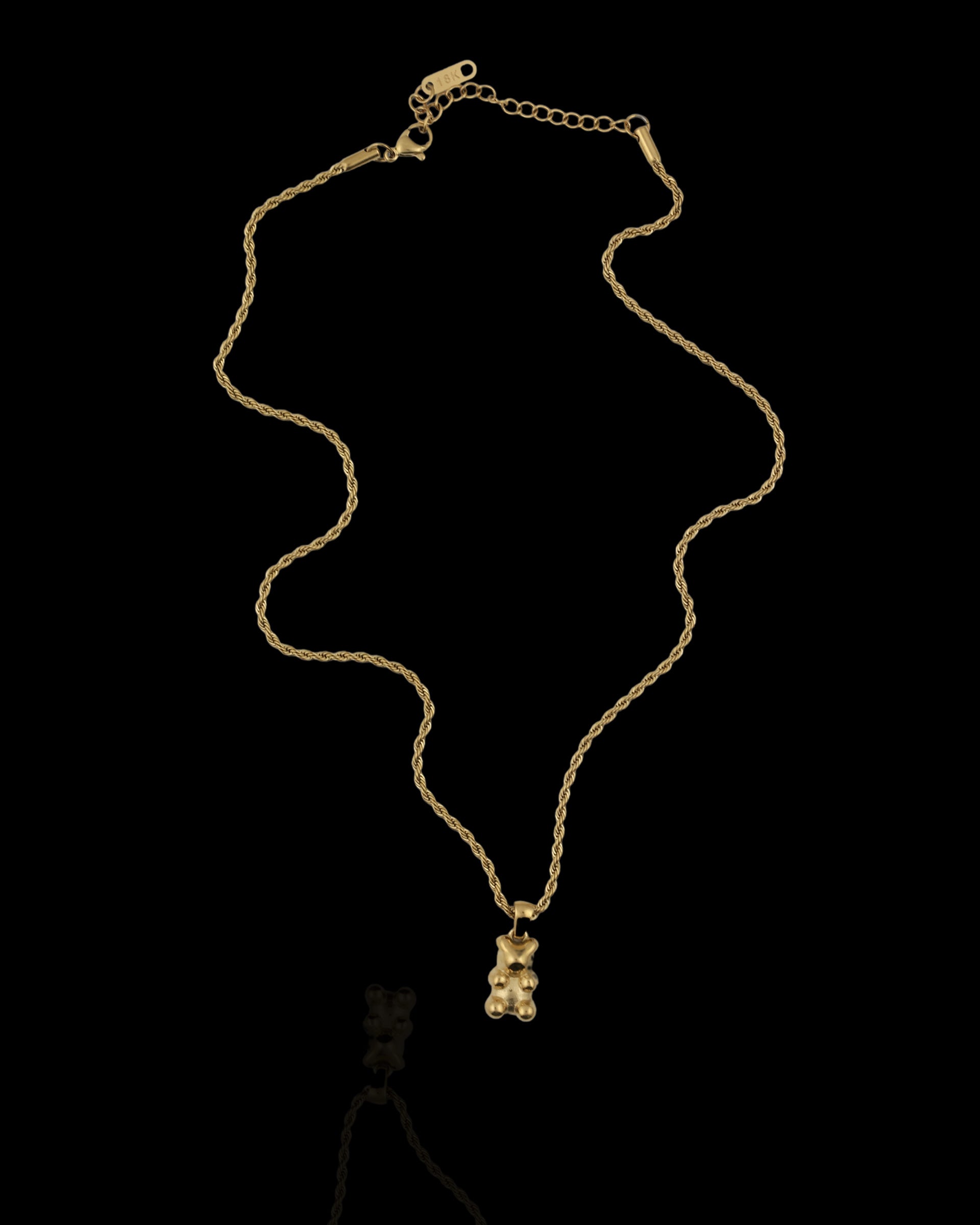 Gold Teddy Necklace