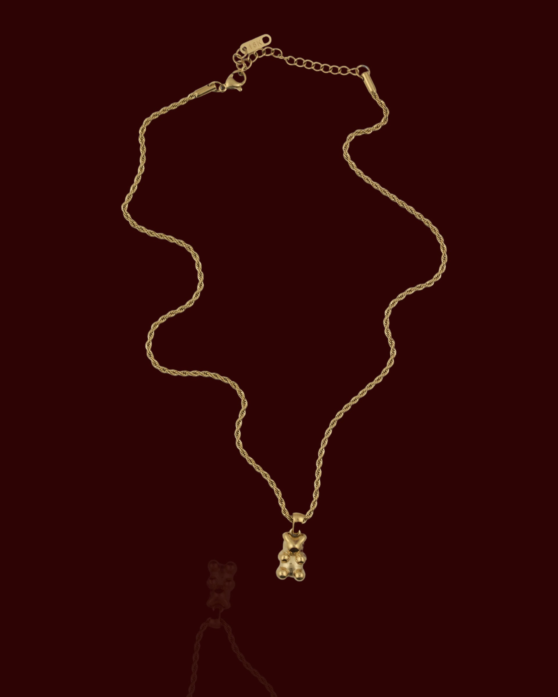 Gold Teddy Necklace